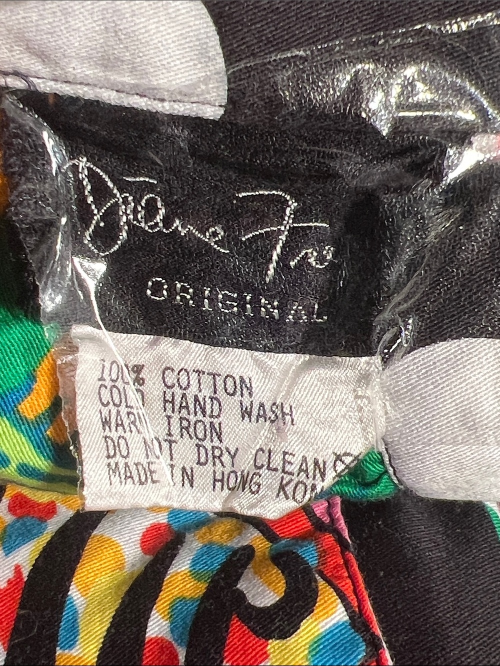 Vintage Diane Freis Original • Made in Hong Kong - Picture 3 of 7